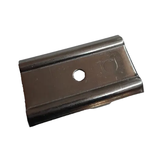 [A02859] Stainless steel wall-mount coupling plate, 41