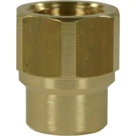 [A03018] Reductienippel messing 3/8" X 1/4"